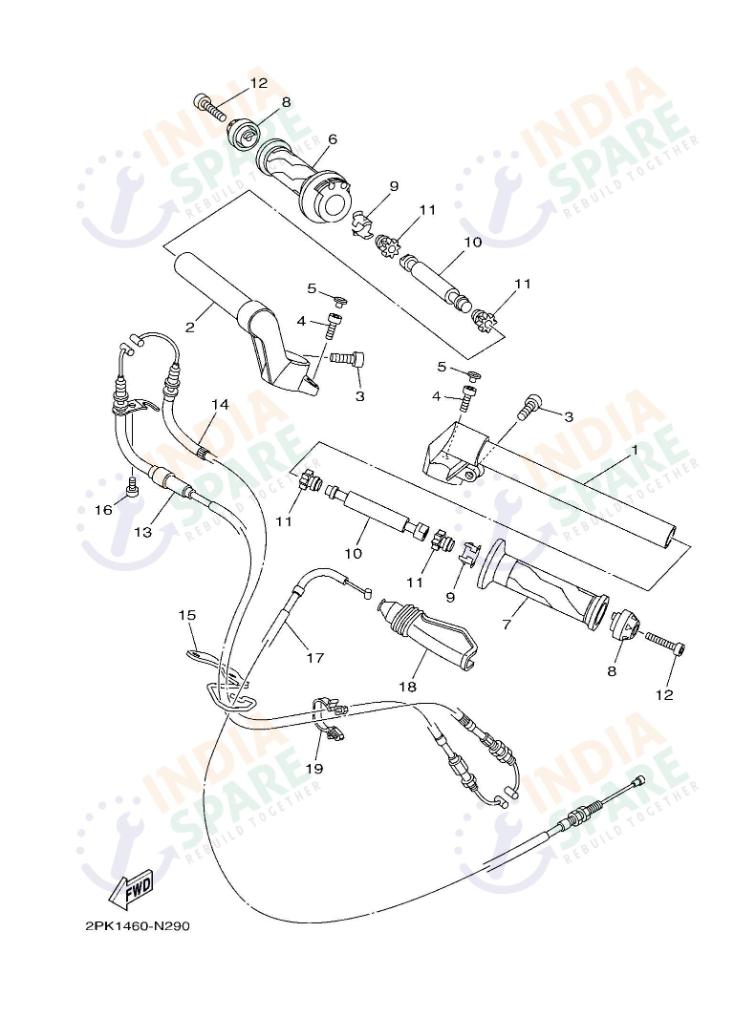 STEERING HANDLE & CABLE